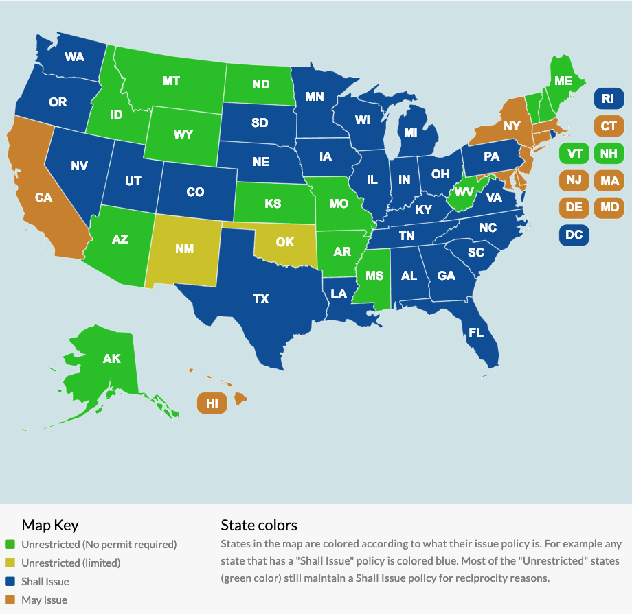 Concealed Carry Reciprocity Is My CCW Valid in Other States?